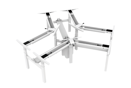 Elektriline reguleeritava kõrgusega kirjutuslaud DS9 / 120° Multi-Station